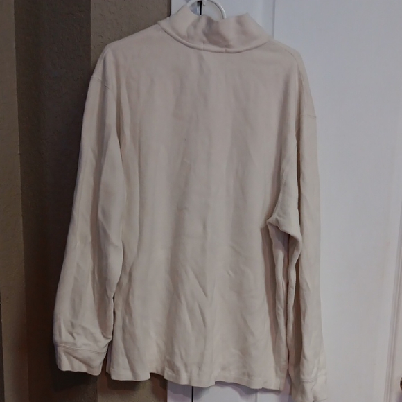 Polo Ralph Lauren Off-White Quarter-Zip Sweater - Picture 4 of 5